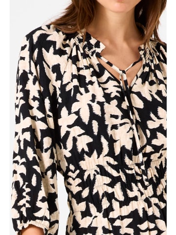 Garcia Kleid in Schwarz/ Creme