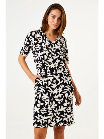 Garcia Kleid in Creme/ Schwarz