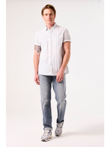 Garcia Blouse wit/antraciet