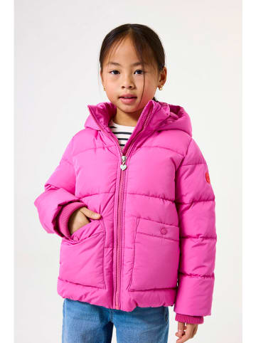 Garcia Doorgestikte jas roze