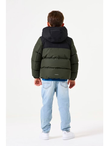Garcia Steppjacke in Khaki/ Schwarz