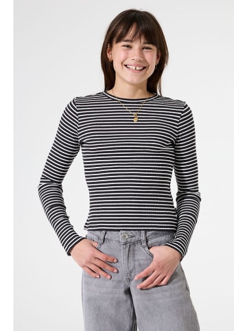 Garcia Longsleeve zwart/wit