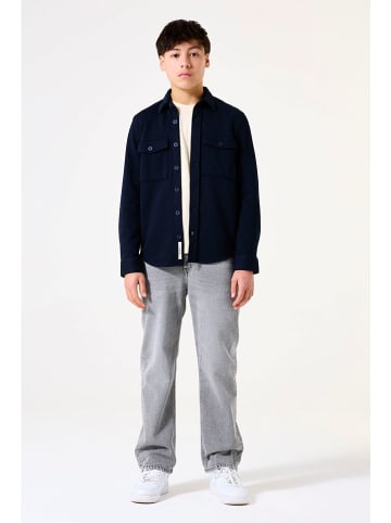 Garcia Corduroyblouse donkerblauw