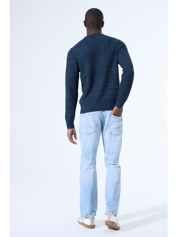 Garcia Sweter w kolorze granatowym