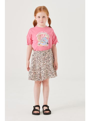 Garcia Spódnica w kolorze beżowo-czarnym