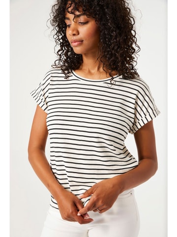 Garcia Shirt wit/zwart