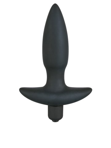 Black Velvets Anal-Vibrator "Black Velvet Small" in Schwarz - (L)13 cm
