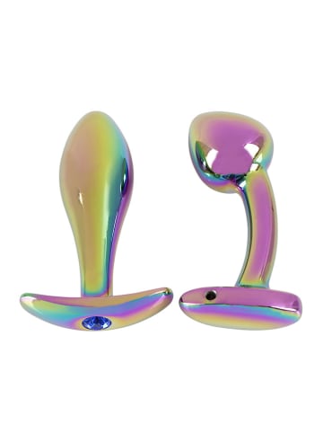 Orion Analplug "Anos" meerkleurig - 2 stuks