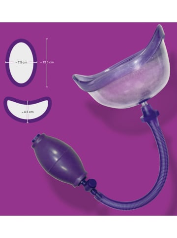 Orion Saugschale "Bad Kitty Vagina Sucker" in Lila
