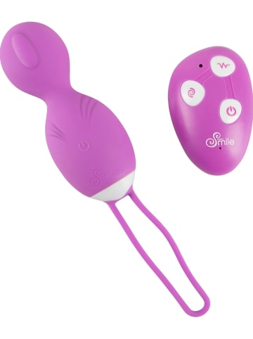 Orion Wibrujące kulki waginalne "Sweet Smile" w kolorze fioletowym