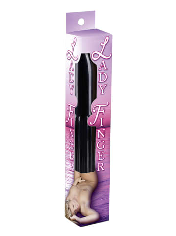 Orion Vibrator "Ladyfinger" zwart - (L)13 cm