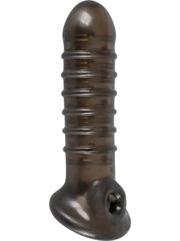 Orion Penishoes "Rebel Dick & Ball" zwart - (L)18 cm