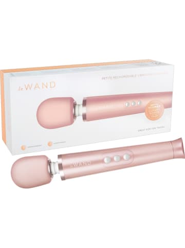 Orion Masażer "le Wand Petite" w kolorze różowozłotym - dł. 25,4 cm