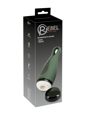 Orion Masturbator "Rebel" in Grün - (L)15 cm