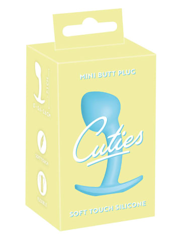 Orion Analplug "Cuties" in Hellblau - (L)7,1 cm