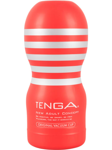 Orion Jednorazowy masturbator "Deep Throat" w kolorze czerwonym