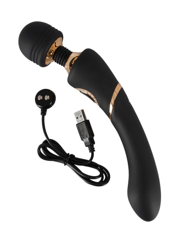 Orion Massagestab "Cleopatra" in Schwarz - (L)24,2