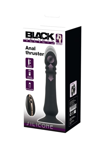 Orion Zatyczka analna "Thruster" w kolorze czarnym - dł. 20,5 cm