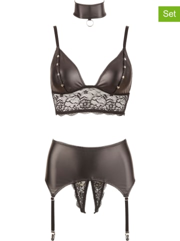 Orion 3tlg. Wäsche-Set in Schwarz