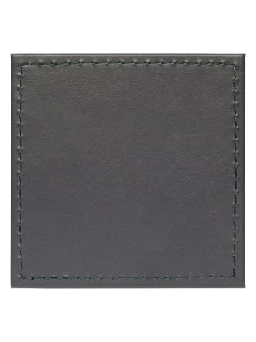 FREEFORM 4er-Set: Untersetzer in Petrol/ Anthrazit - (L)10 x (B)10 cm
