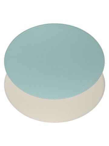 FREEFORM Platzset in Mint/ Hellgrau - (L)45 x (B)34 cm
