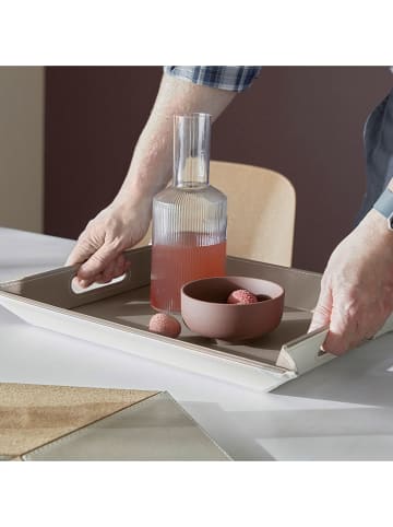 FREEFORM Omkeerbaar dienblad taupe/crème - (L)55 x (B)41 cm