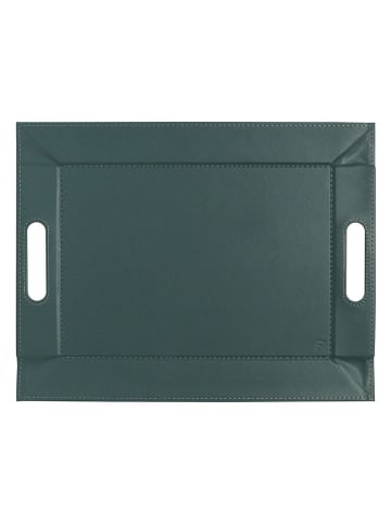 FREEFORM Taca dwustronna w kolorze morsko-antracytowym - 45 x 35 cm