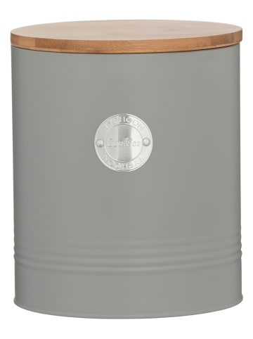 Typhoon Koekjestrommel grijs - (H)18 x Ø 16 cm