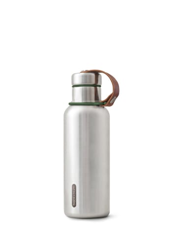 Black+Blum Isoleerfles zilverkleurig/groen - 500 ml