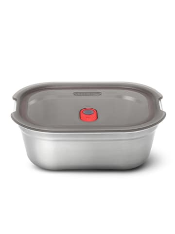 Black+Blum 3-in-1 lunchbox zilverkleurig - (B)20,5 x (H)8 x (D)16 cm