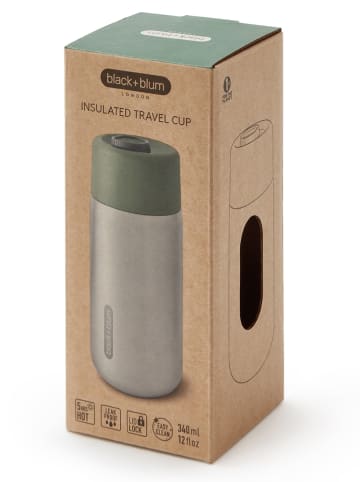 Black+Blum To-go-beker olijfgroen - 340 ml