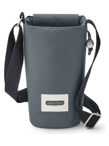 Black+Blum Isolier-Flaschentasche in Grau - (B)11.5 x (H)19 x (T)10 cm