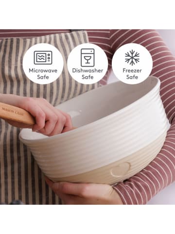 Mason Cash Rührschüssel in Weiß/ Beige - 3,5 l