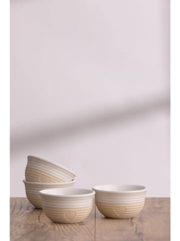 Mason Cash Miski (4 szt.) w kolorze biało-beżowym - Ø 20 cm