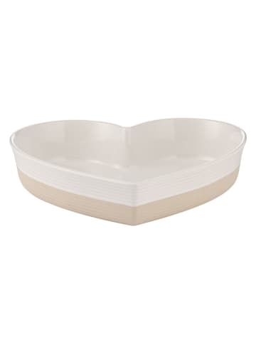 Mason Cash Bakvorm wit/beige - (B)28 x (H)6 x (D)25 cm