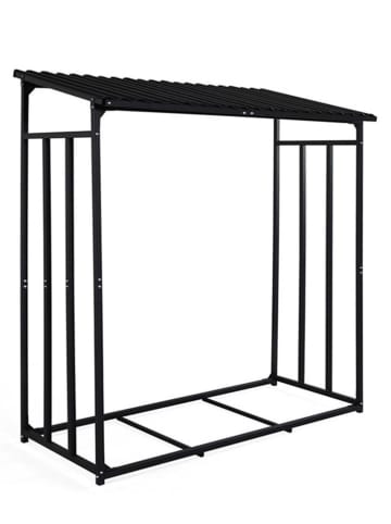 Inkazen Houtrek zwart - (B)185 x (H)185 x (D)90 cm