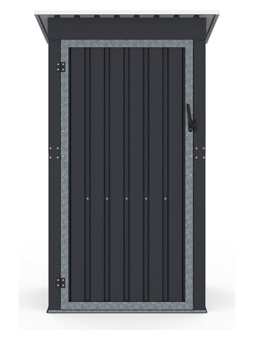 Inkazen Domek ogrodowy w kolorze antracytowym - 100 x 160 x 95 cm