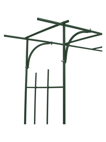 Inkazen Pergola ogrodowa w kolorze zielonym - 200 x 200 x 50 cm