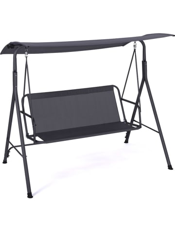 Inkazen Tuinschommel antraciet - (B)170 x (H)154 x (D)120 cm