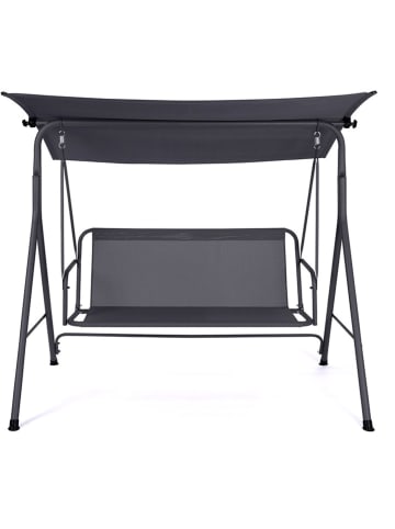 Inkazen Garten-Schaukel in Anthrazit - (B)170 x (H)154 x (T)120 cm