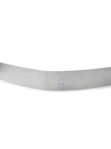 Inkazen 5er-Set: Beet-Bordüren in Silber - (B)100 x (H)12 cm