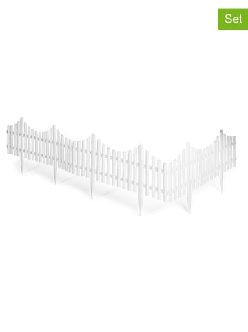 Inkazen 10-delige set: borderranden wit - (B)60 x (H)32,5 cm