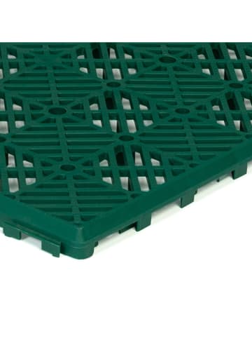 Inkazen Gartenfliesen in Grün - (L)29,5 x (B)29,5 x (H)1,5 cm