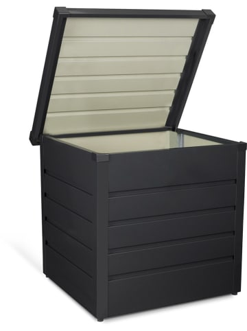Inkazen Aufbewahrungskiste in Schwarz - (B)68 x (H)63 x (T)62,5 cm
