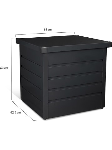 Inkazen Opbergkist zwart - (B)68 x (H)63 x (D)62,5 cm