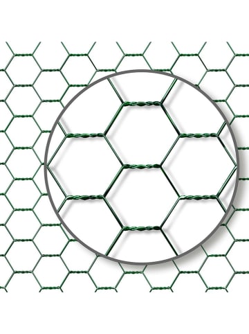 Inkazen Hühnergehege in Grün - (B)300 x (H)200 x (T)200 cm