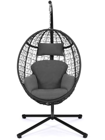 Inkazen Hangstoel grijs - (B)100 x (H)196 x (D)100 cm