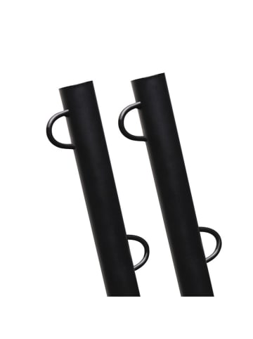 Inkazen Drążki (2 szt.) w kolorze czarnym do żagli przeciwsłonecznych - wys. 220 cm