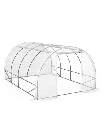 Inkazen Gewächshaus in Transparent - (B)300 x (H)200 x (T)400 cm