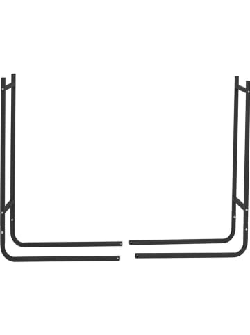 Inkazen Houtrek zwart - (B)120 x (H)95 x (D)24 cm